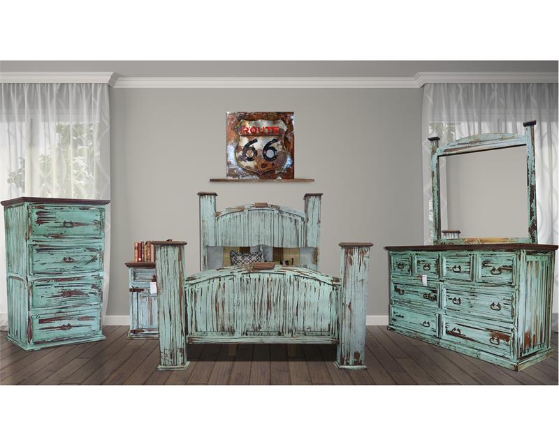 Rustic Mansion Bedroom